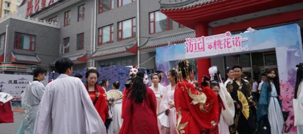 沉浸式“游园桃花诺”首届国风文化节成功举办